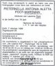 Pieternella Antonia Aletta MARSMAN